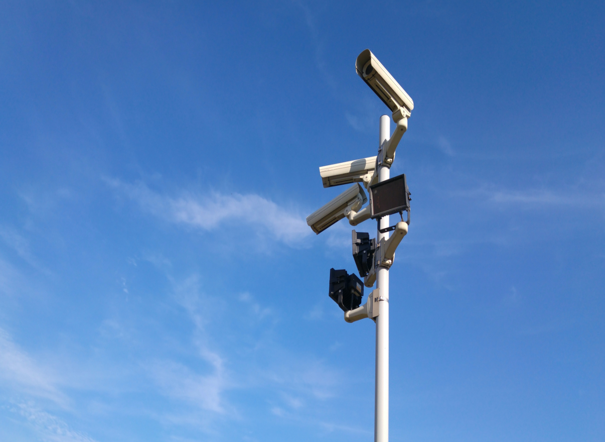 Bright Lighting at USA Semi Truck & Trailer Parking